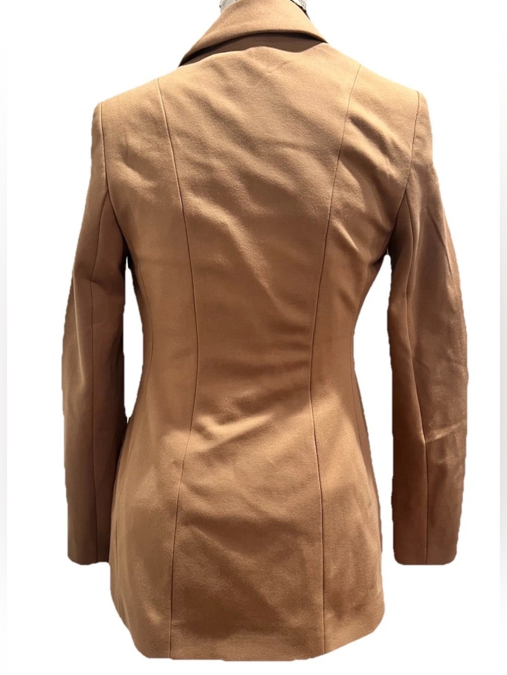 Express Tailored Camel Blazer Jacket - Picture 3 of 6